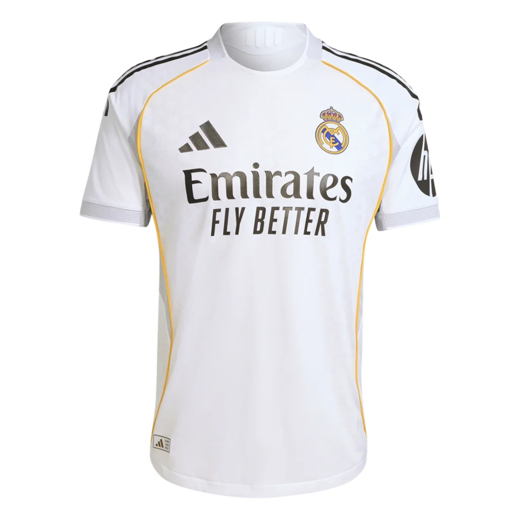 Men's Real Madrid Home Jersey 25/26